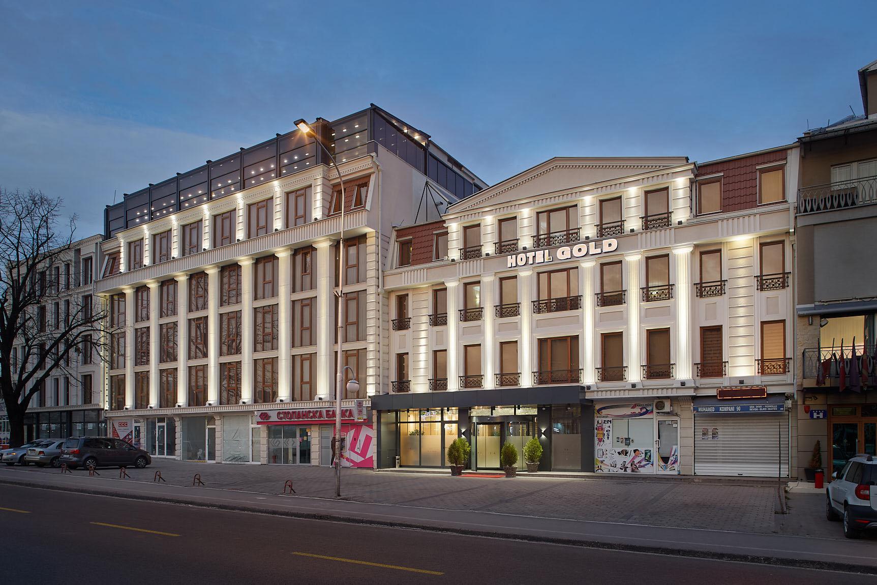 Hotel Gold Skopie Exterior foto